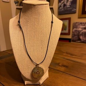 Silver No-Longer-Glows-in-the-Dark Necklace on Adjustable Cord